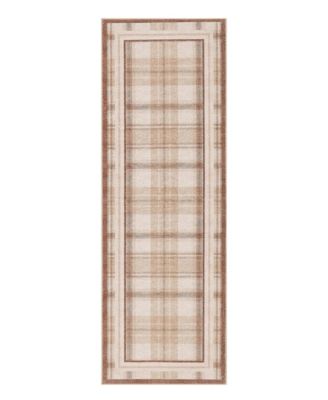 Non-Skid Printed Washable Runner Rug, 72" x 24"