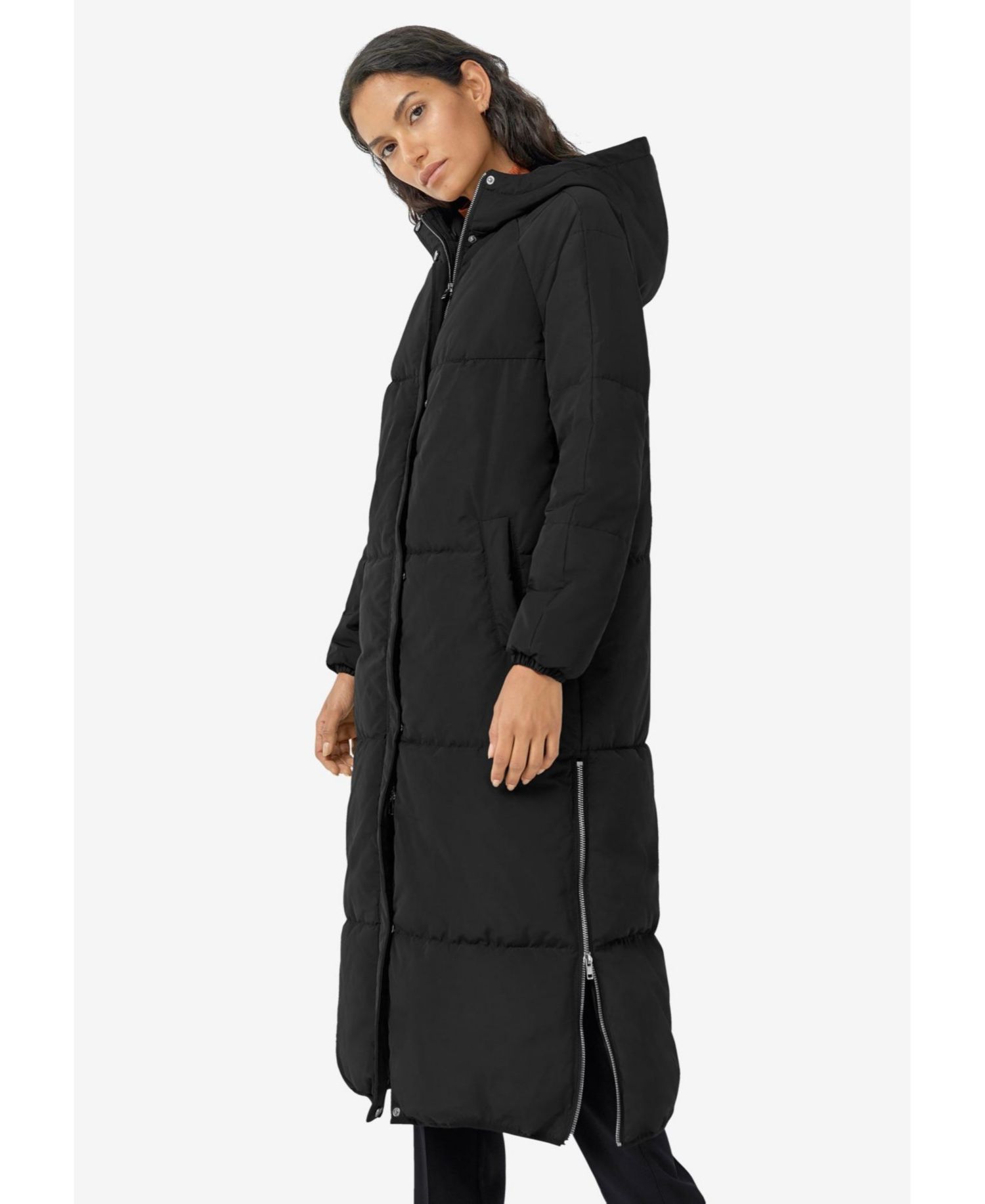 Women's Maxi Side-Zip Puffer