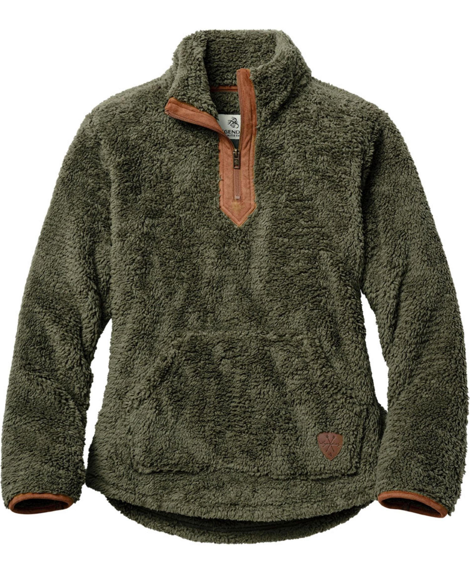 Women's Quarter-Zip Mock Neck Fleece Pullover