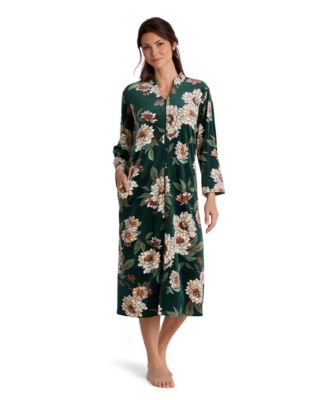 Women's Fleece Zip-Front Robe