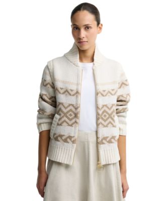Women's Maplewood Fair-Isle Wool-Blend Cardigan