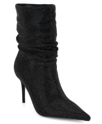 Women's Glamsta Slouch Rhinestone Dress Booties