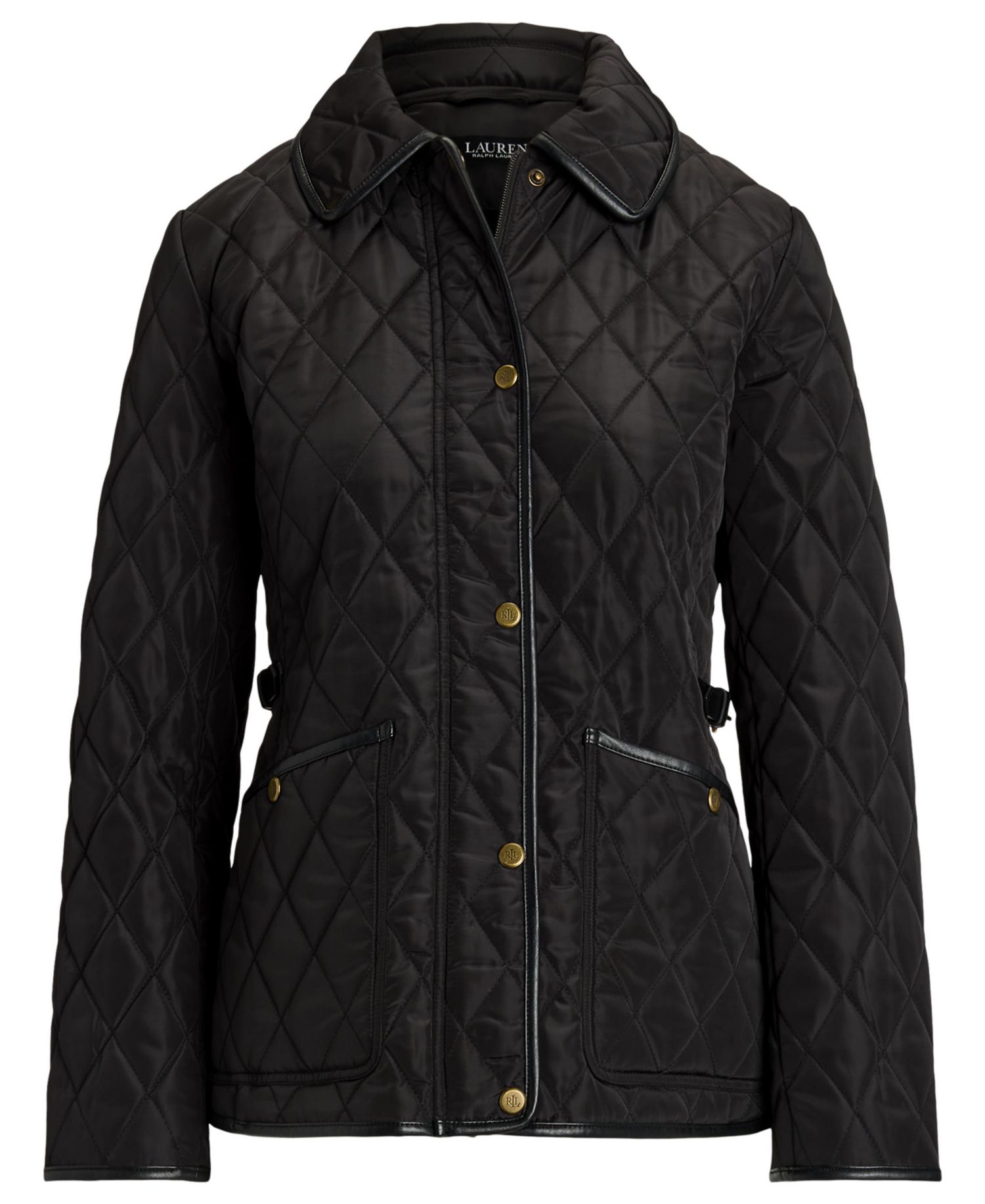 Women's Quilted Velboa-Lined Coat