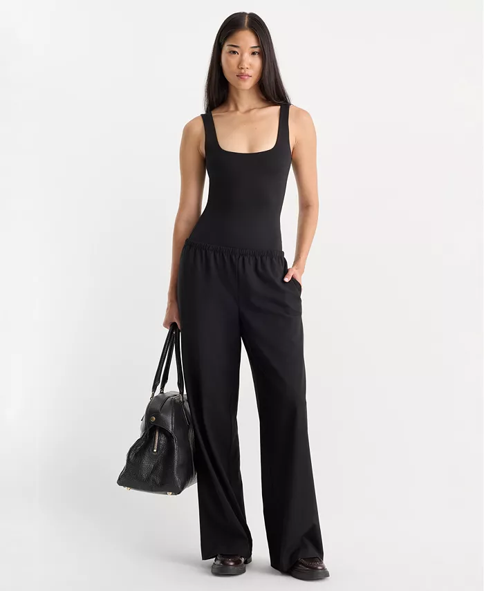 Women's Sculpting Modern Tank Bodysuit, Regular & Plus Size - thumbnail 5