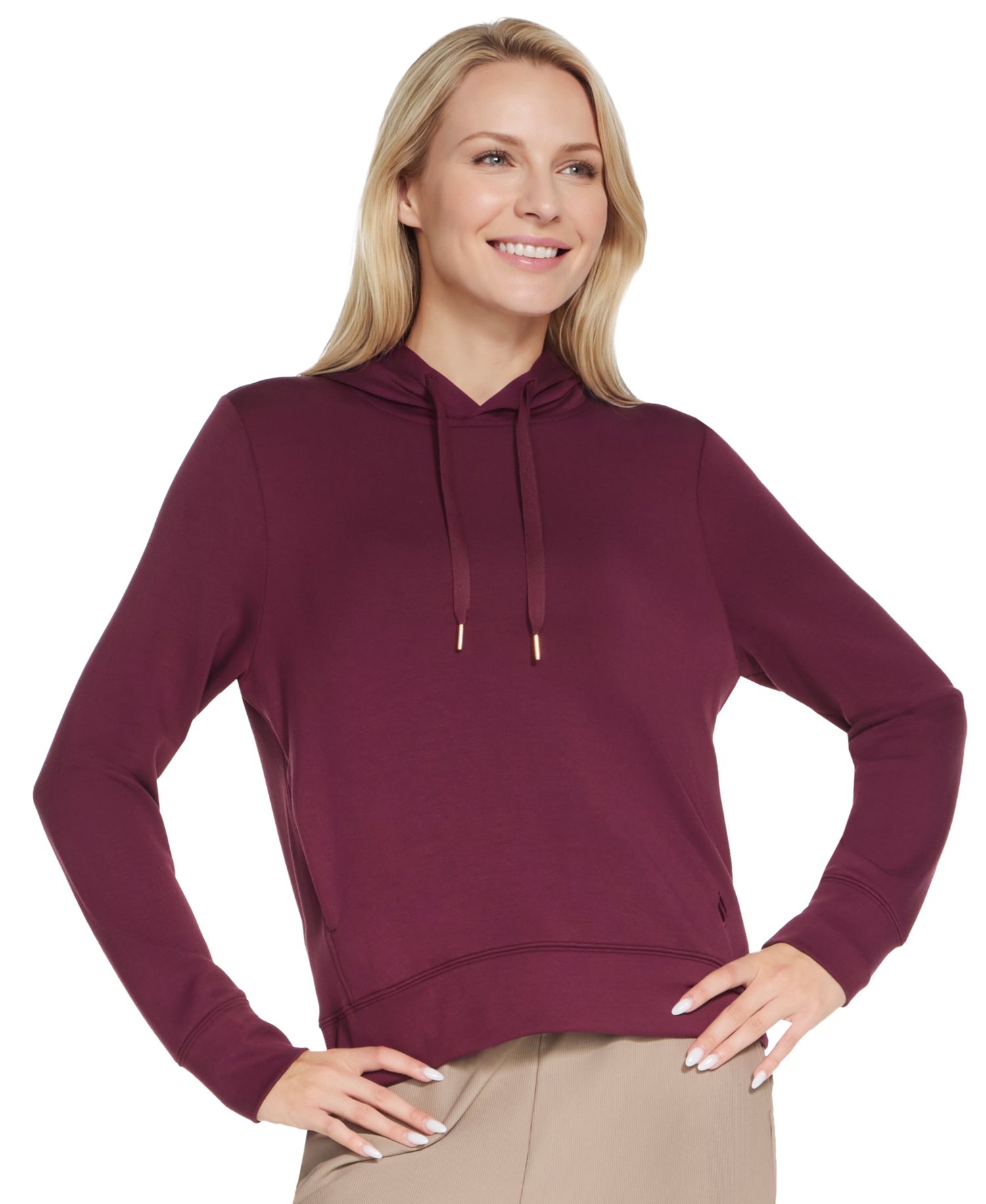 Women's Elevate Double-Knit Hoodie with Hand Pockets