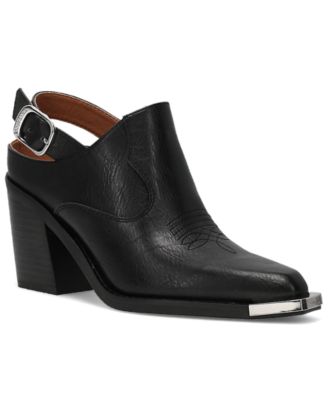 Women's Ashlyn Backstrap Block Heel Mules