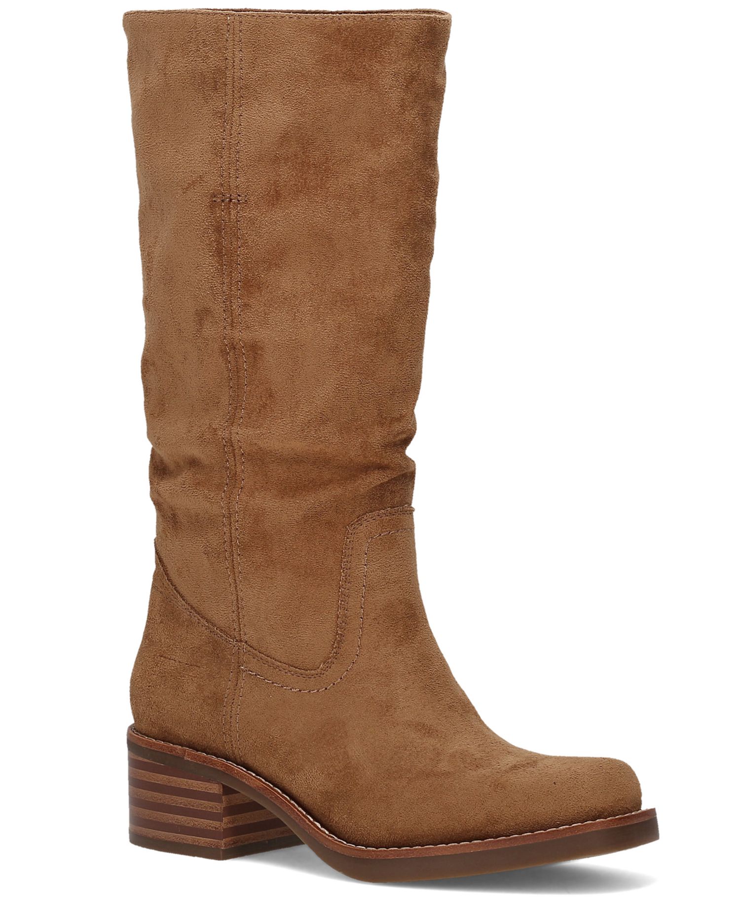 Women's Miranda Stacked Heel Slouch Boots