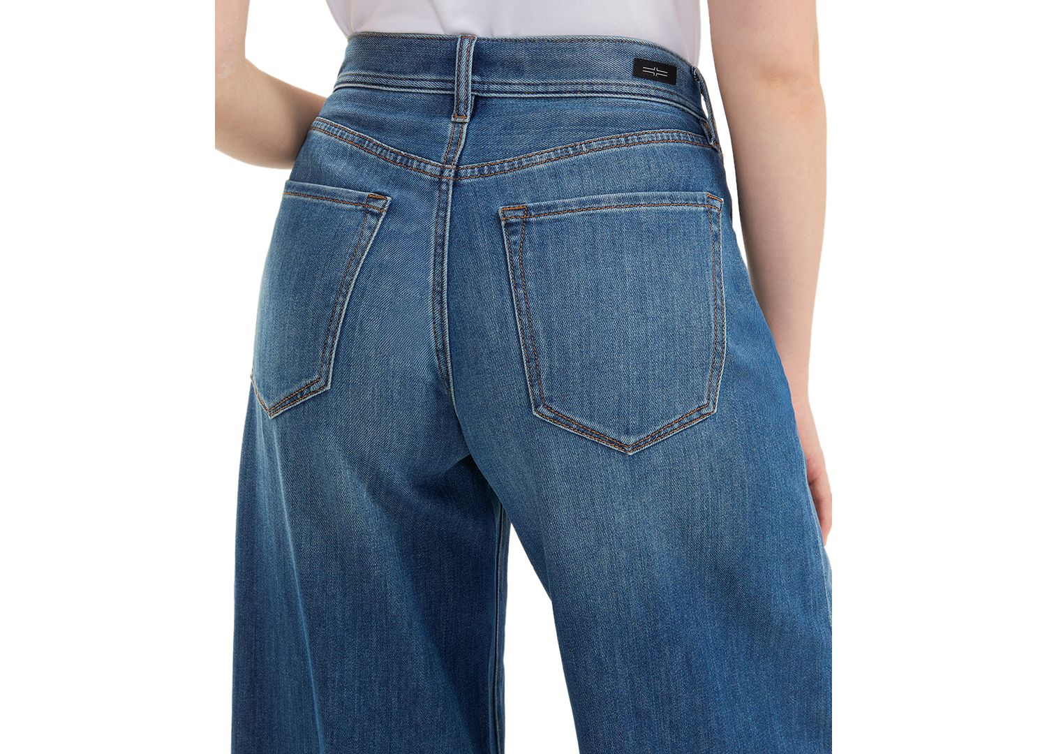 Women's High-Rise Wide-Leg Relaxed Denim Jeans