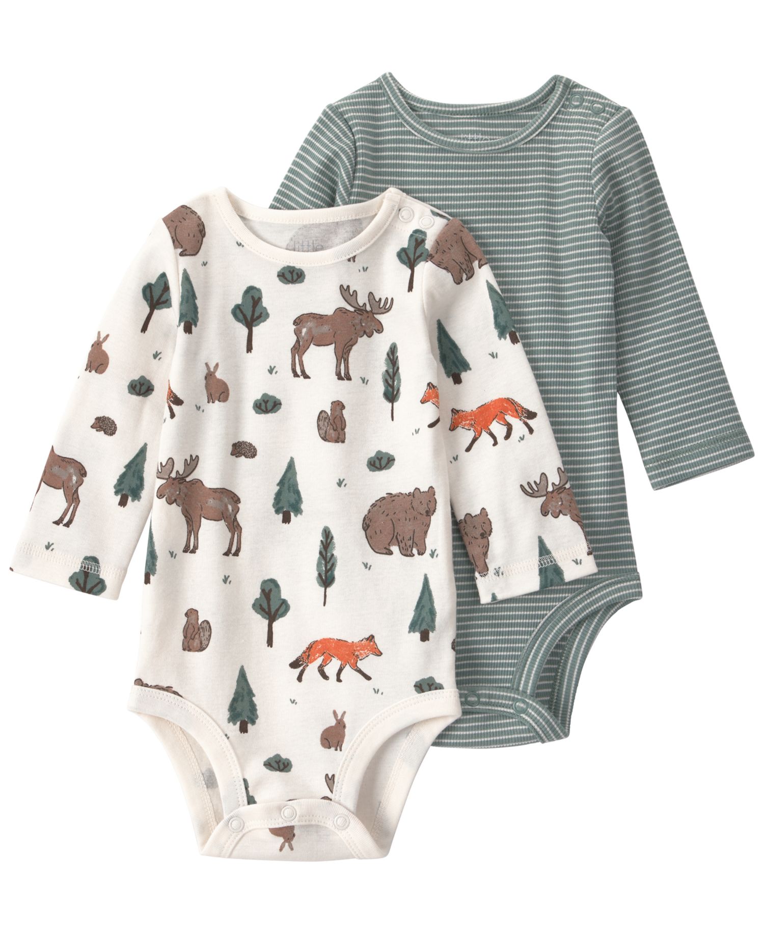 Baby Boys' or Baby Girls' 2-Pack Bodysuits