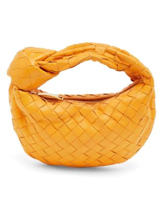 Mini Jodie Intrecciato Leather Hobo Bag