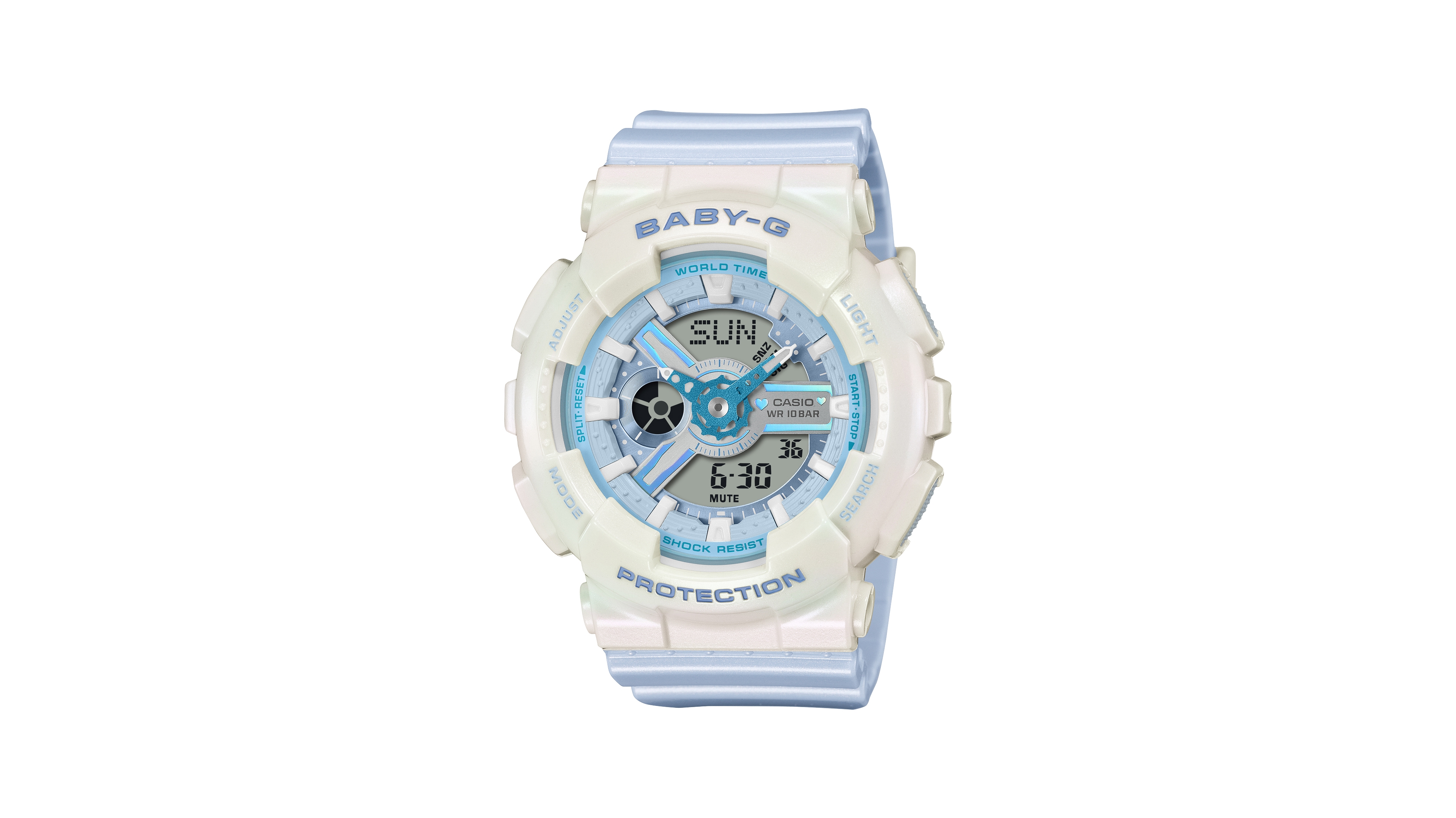 G-Shock Women's Baby G Analog Digital Blue Resin Watch 43.4mm