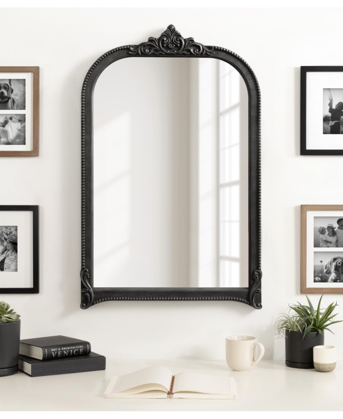 Kate and Laurel Hubanks Arched Wall Mirror