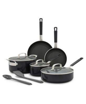 Bobby Flay Ceramic Nonstick 10-Piece Cookware Set
