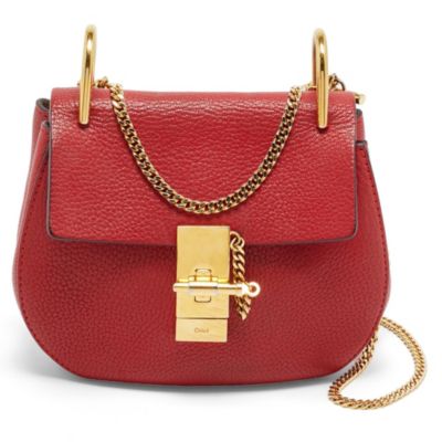 Drew Small Leather Shoulder Bag