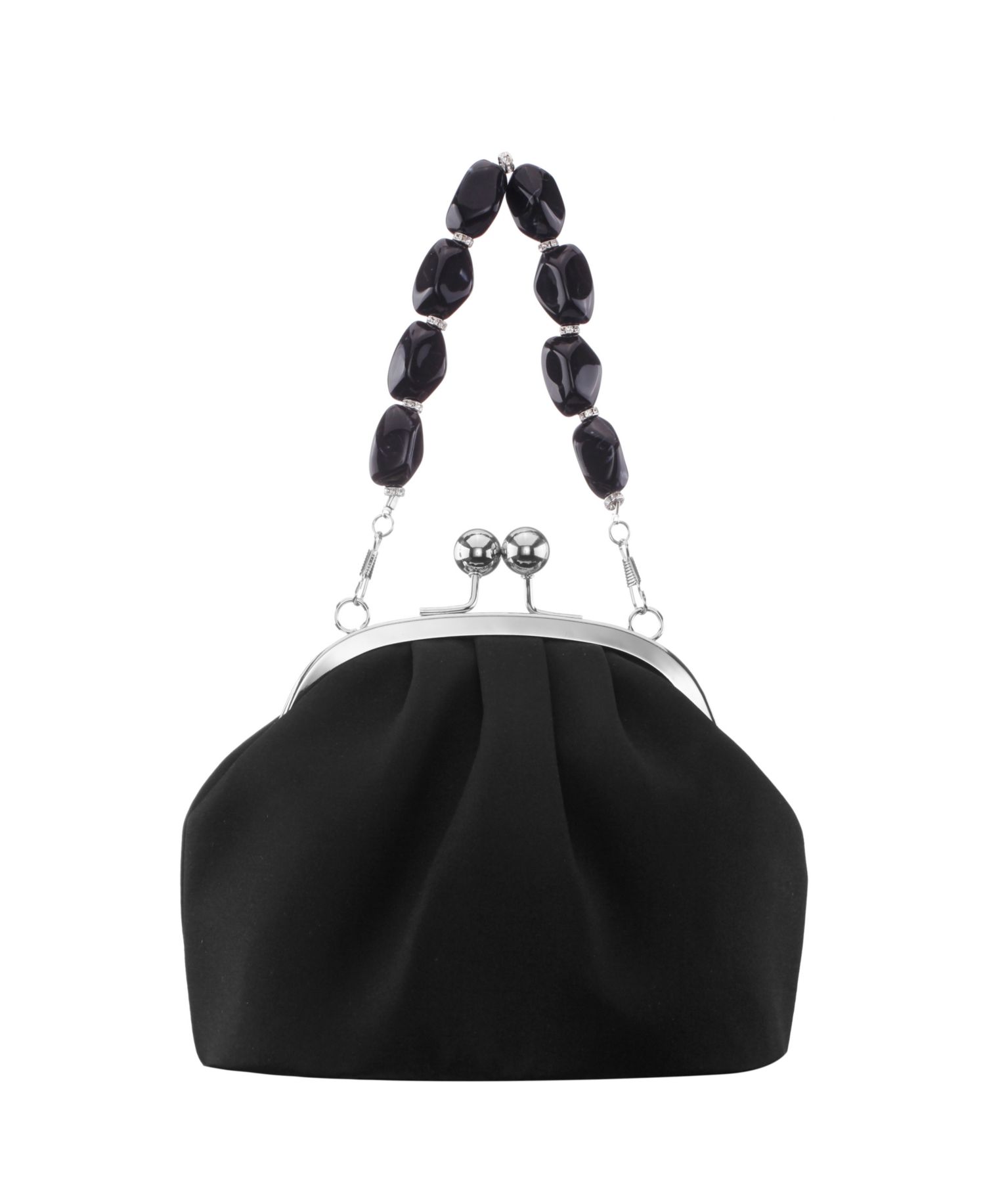 Vespera Beaded Vintage Style Mini Frame Handbag