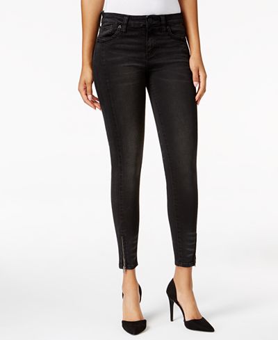 Kut from the Kloth Brigitte Black Wash Skinny Jeans