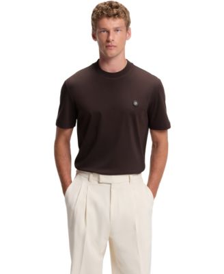 Men's Cotton Monogram Regular-Fit T-Shirt