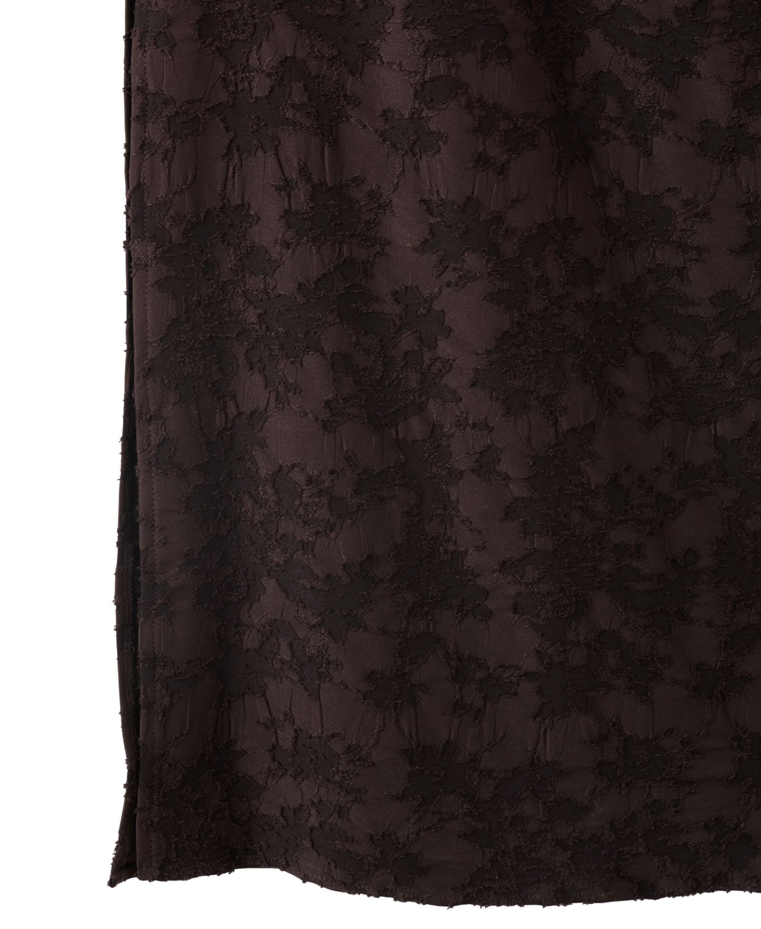 Women's Asymmetrical Devore One Shoulder Floral Dress