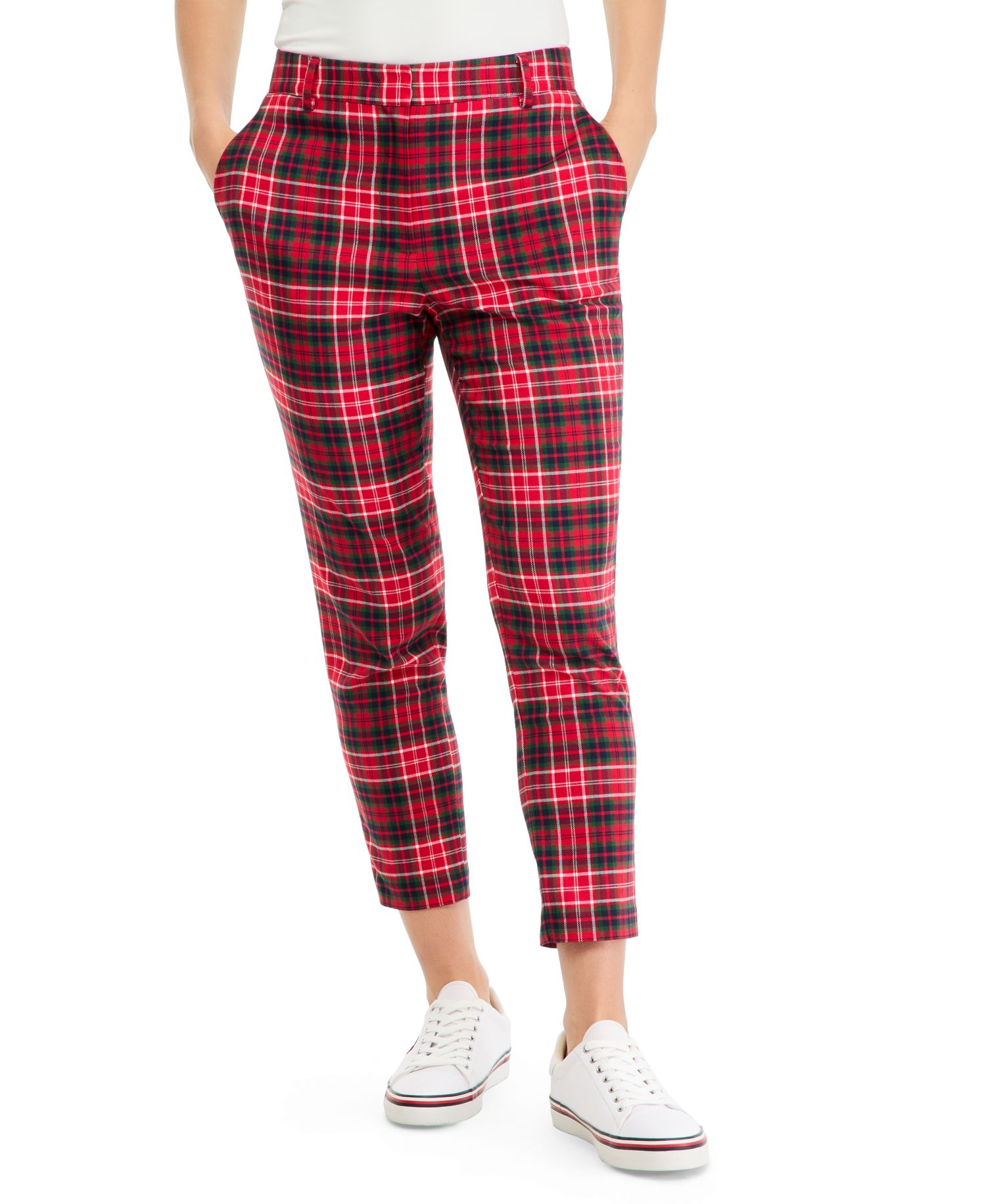 Women's Flannel Tailored Straight-Leg Pants