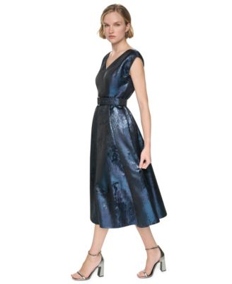 macy's a line cocktail dresses Women's Blue Semi-Formal & Party 1002