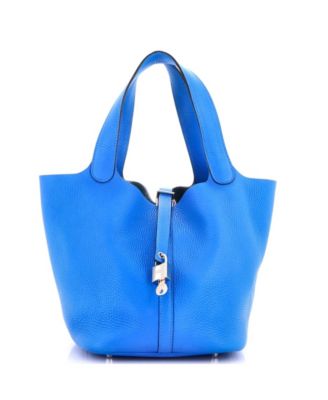 Pre-Owned Hermes MM Picotin Lock Bag Clemence
