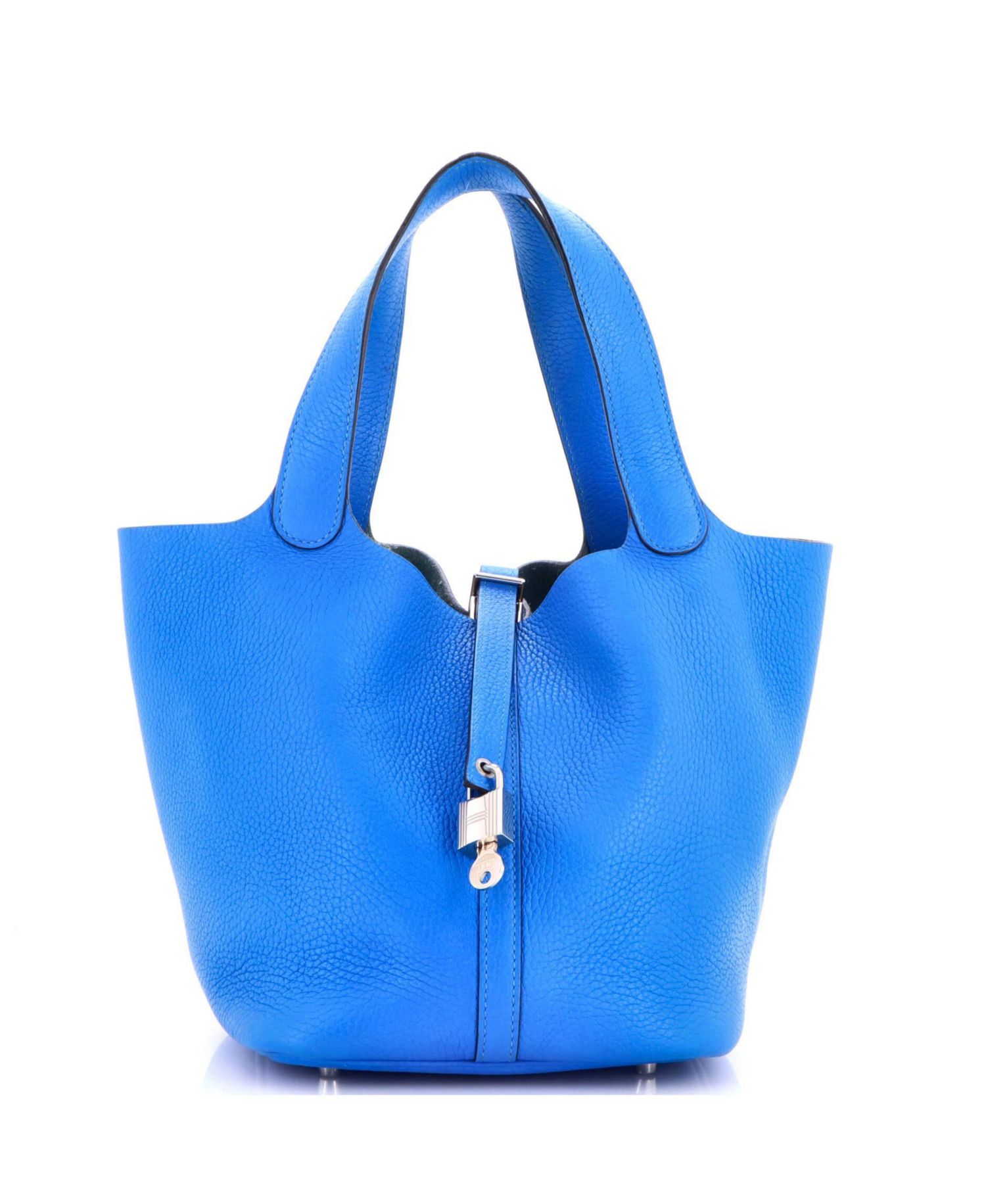 Pre-Owned Hermes MM Picotin Lock Bag Clemence