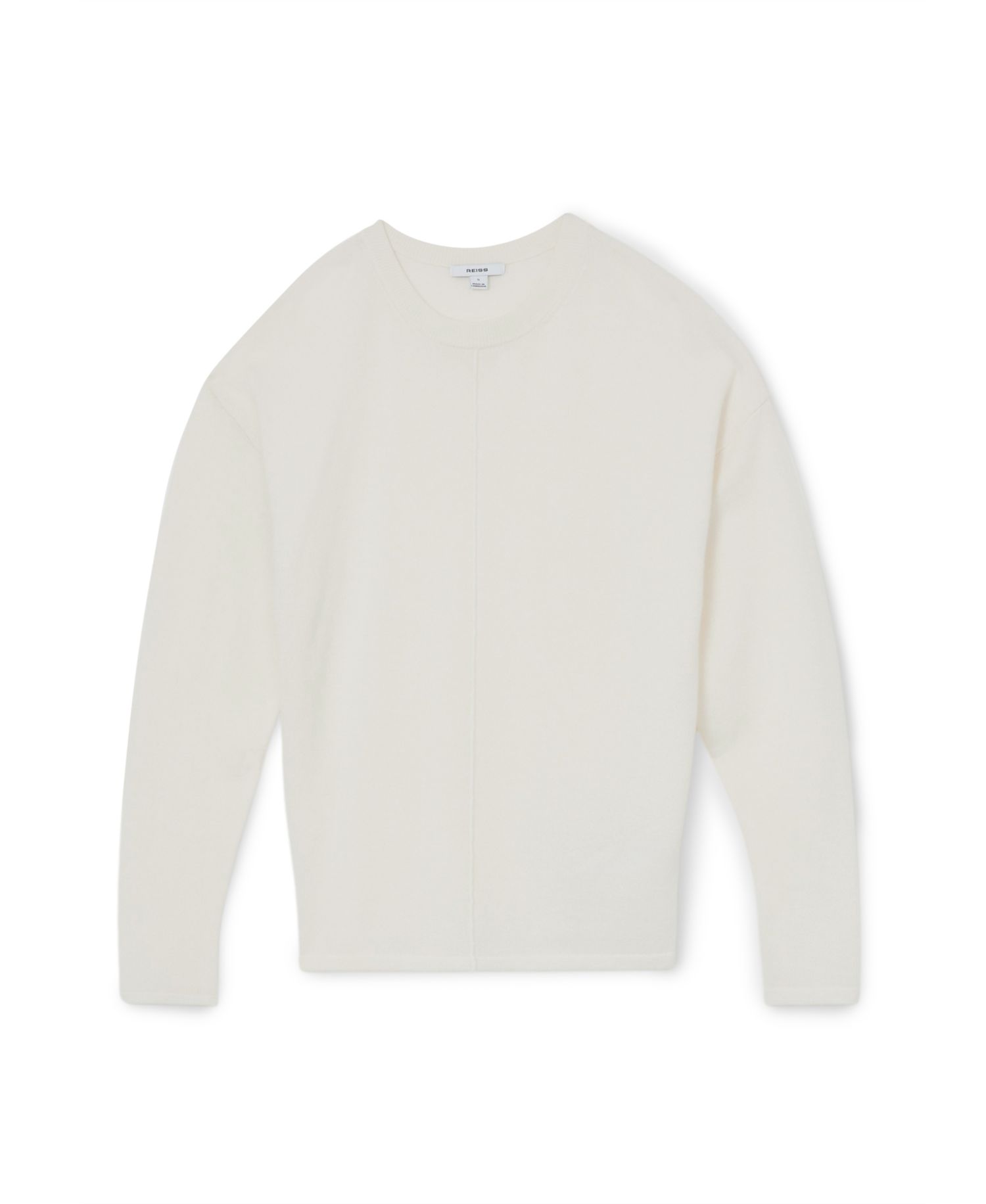 Women's Colette Wool-Blend Reverse-Seam Sweater with Cashmere