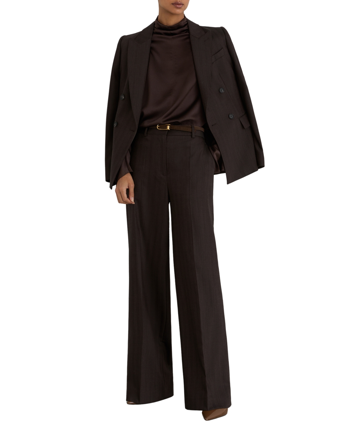 Reiss Women's Meena Silk High-Neck Blouse