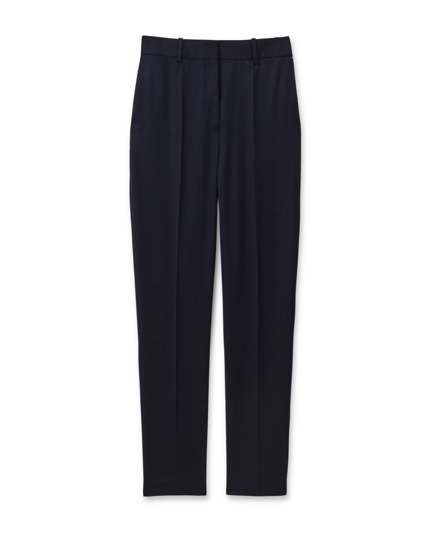 Women's Hallie Slim-Fit Textured Wool-Blend Trousers