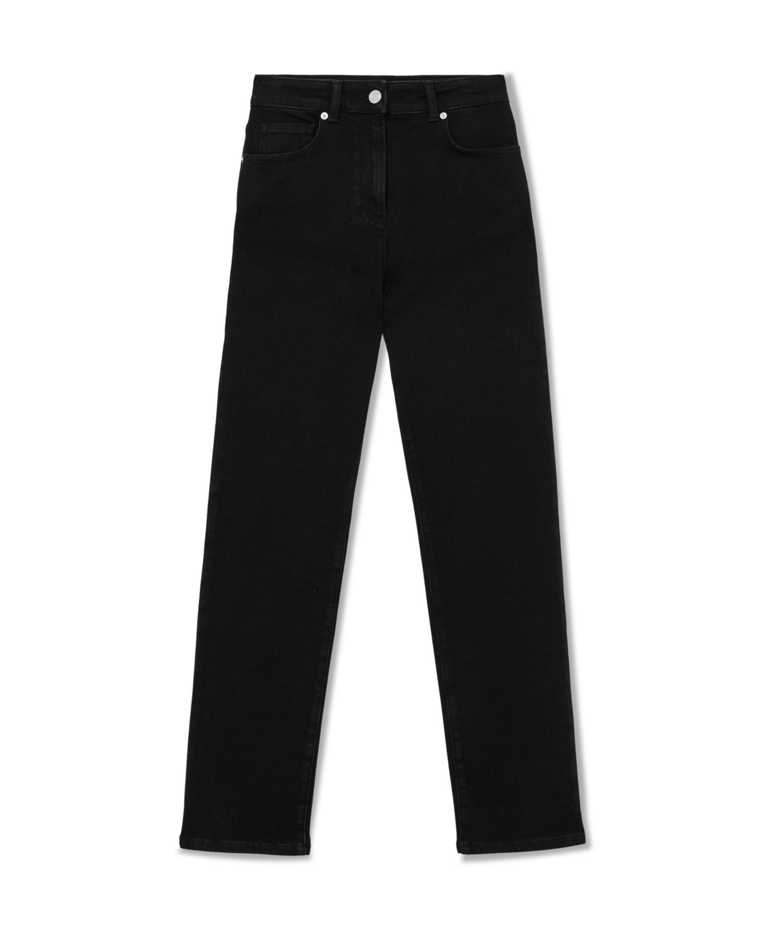 Women's Isabel Mid-Rise Slim-Leg Cotton-Blend Jeans
