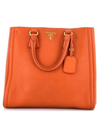 Large Convertible Shopper Tote Vitello Daino