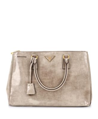 Medium Double Zip Lux Tote Spazzolato Leather