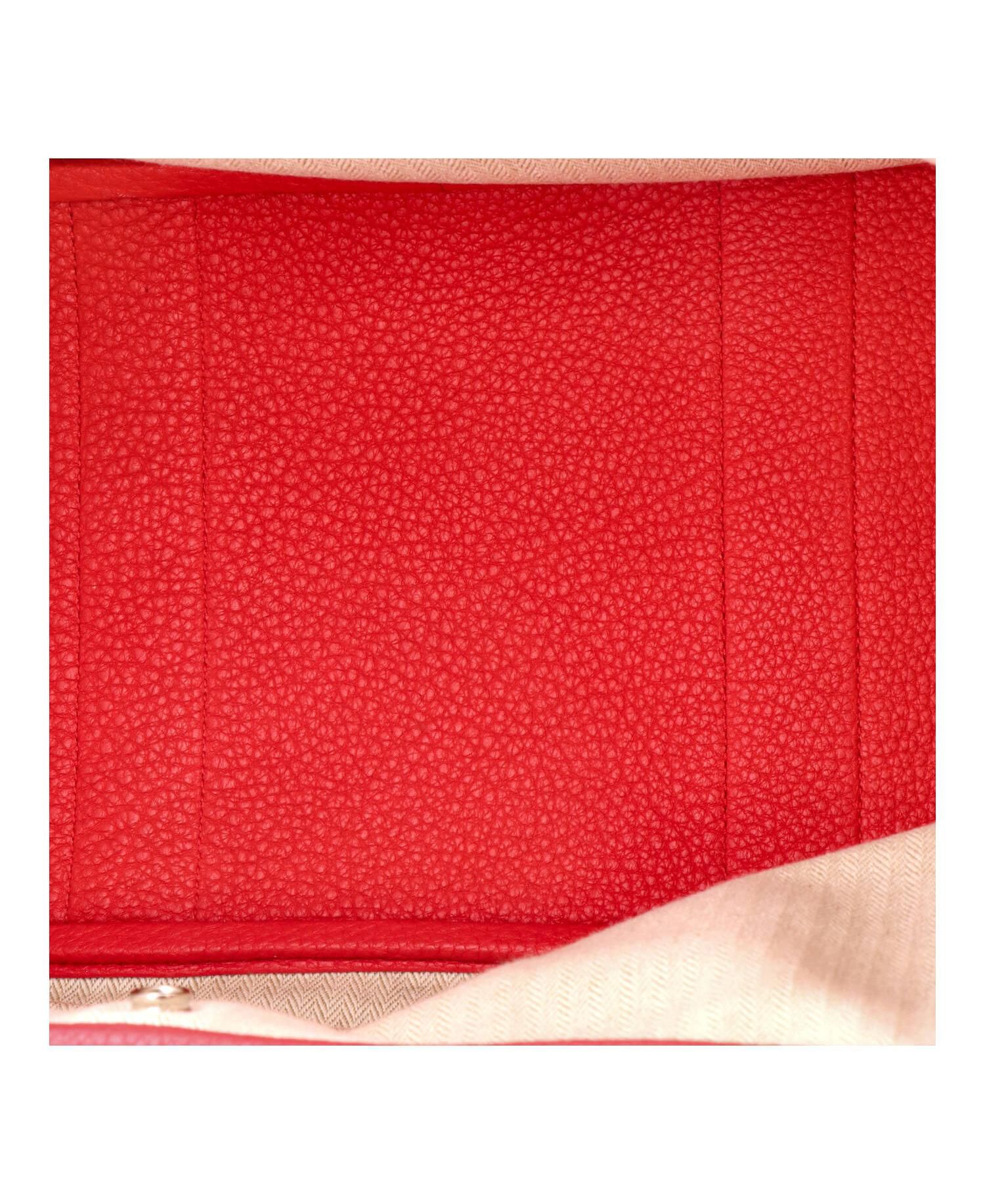Pre-Owned Hermes 36 Garden Party Tote Leather