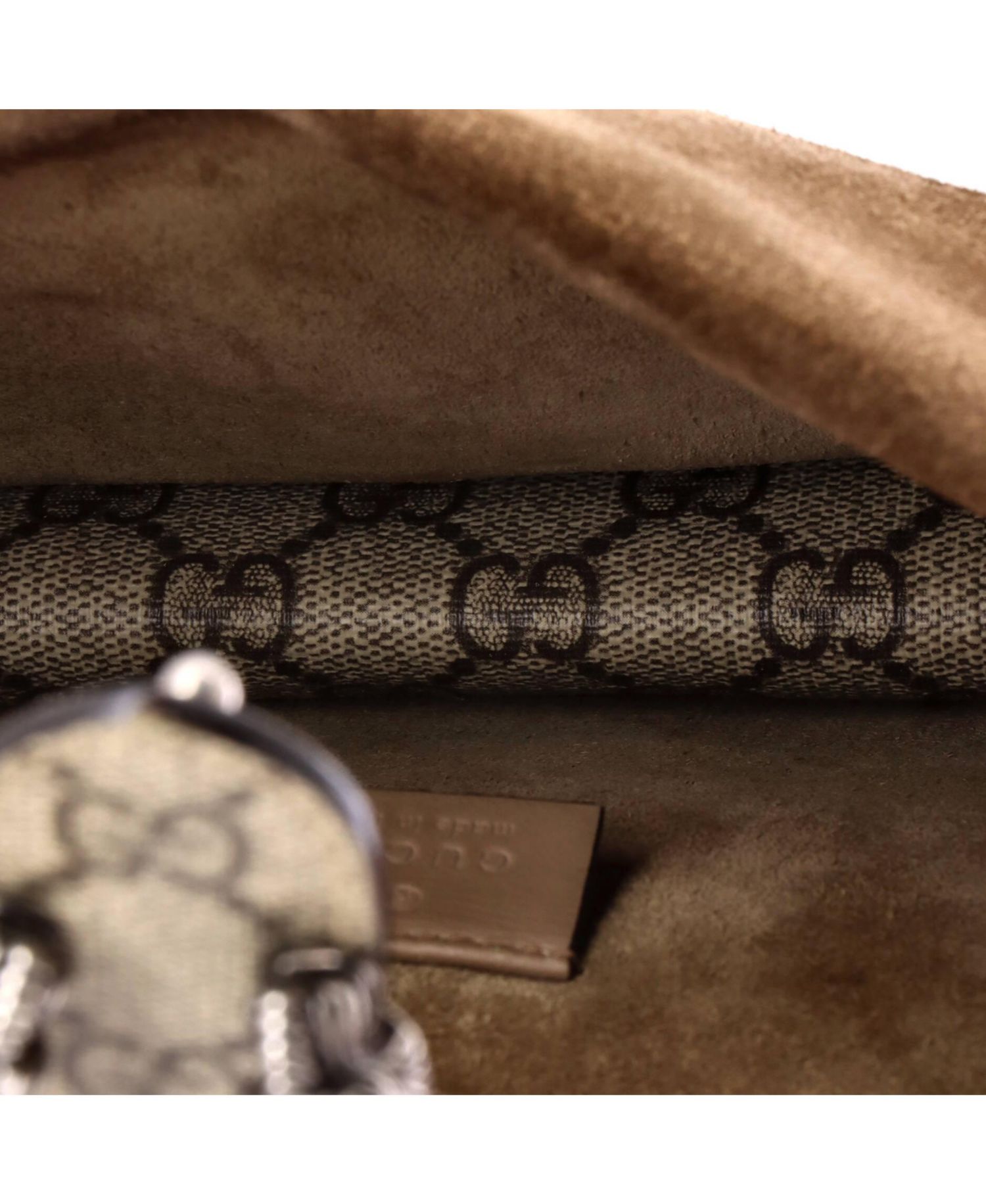 Mini Dionysus Bag GG Coated Canvas