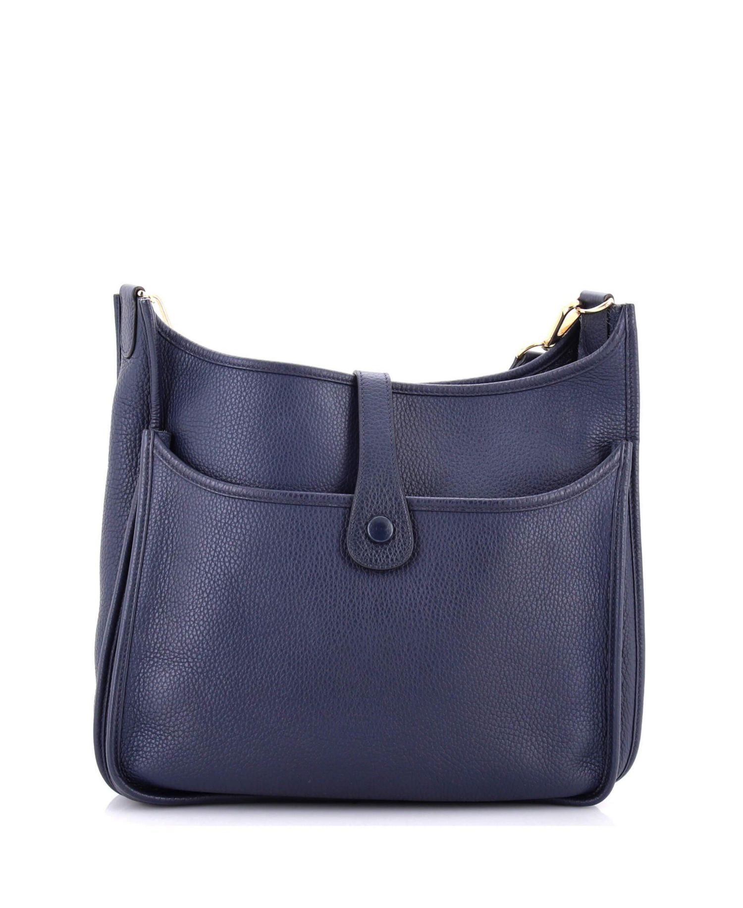 Pre-Owned Hermes GM Evelyne Bag Gen III Clemence
