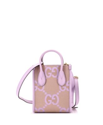Mini Vertical Tote Jumbo GG Canvas