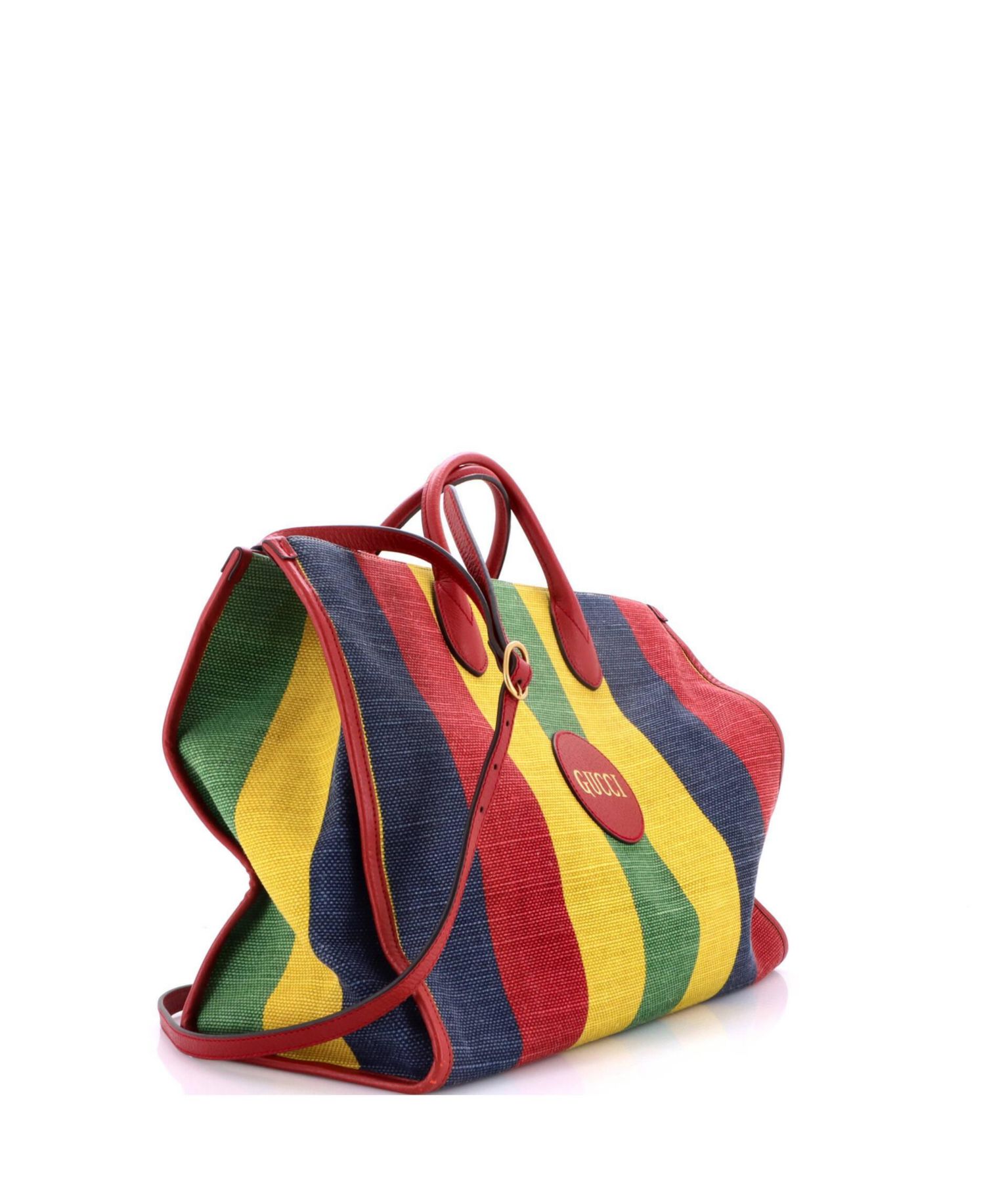 Baiadera Tote Striped Canvas