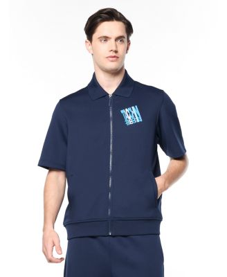 Men's Urso Short-Sleeve Zip-Up Track Jacket