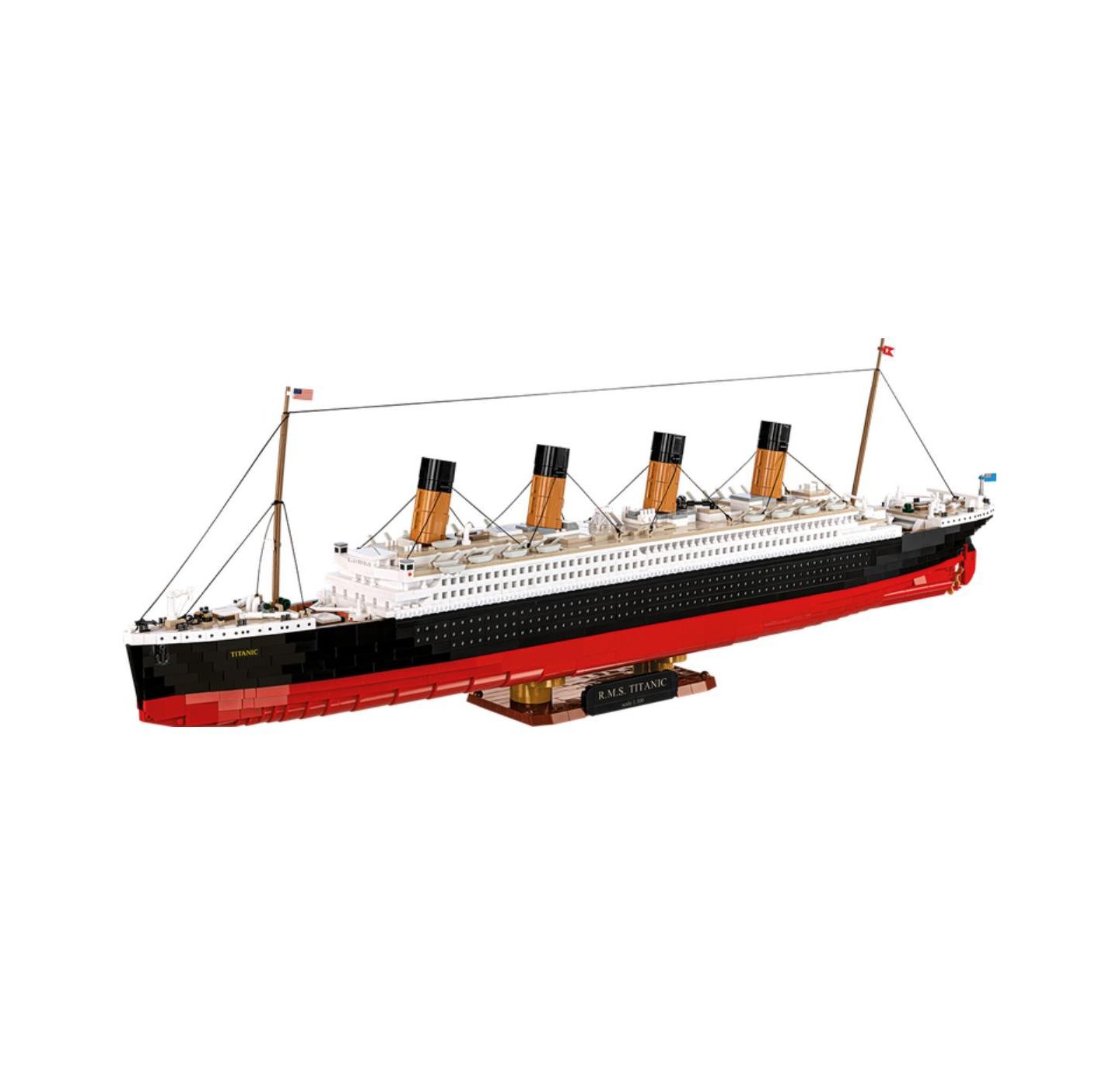 Детский конструктор COBI Historical R.M.S. Titanic 1:300 Scale 3,260-Piece Building Set, Ages 14+ — фото 3