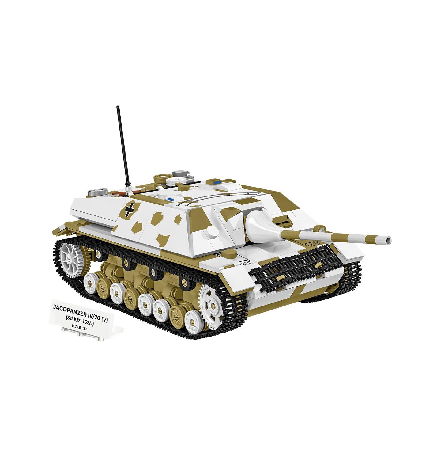 Детский конструктор COBI Historical Collection Wwii Jagdpanzer IV/70 (V) (Sd.Kfz. 162/1) 1024-Piece Building Set, Ages 10+ — фото 3