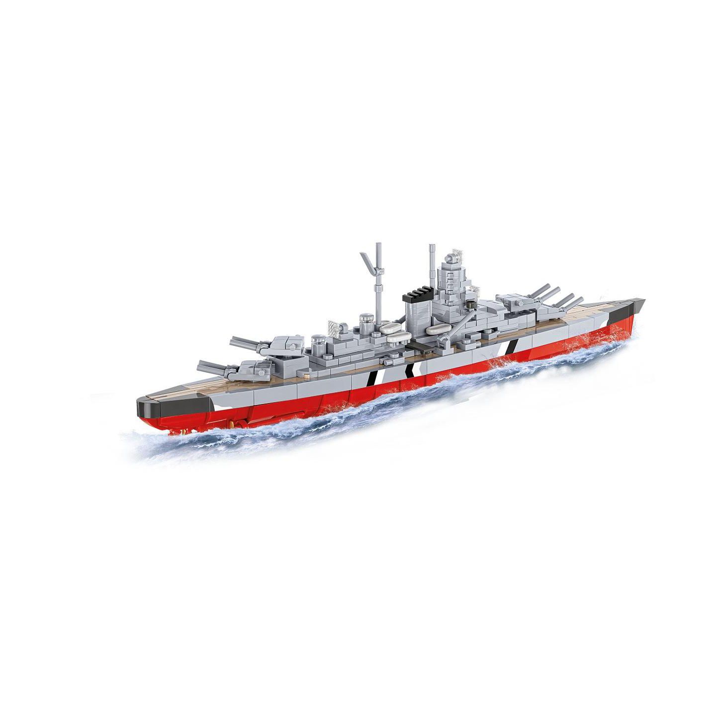 Детский конструктор COBI Wwii Battleship Bismarck 590-Piece Building Set, Ages 8+ — фото 7
