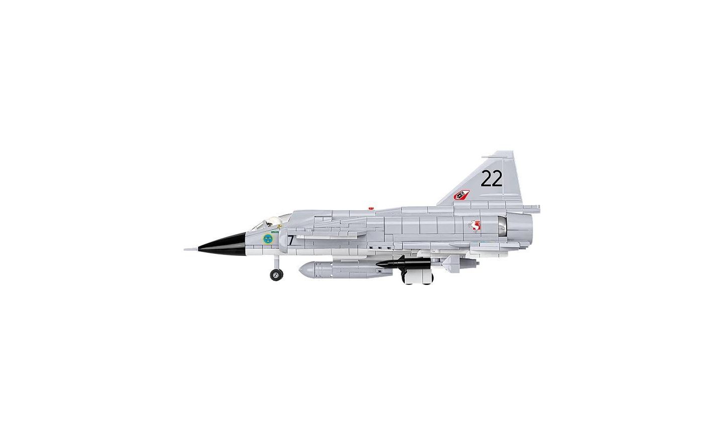 Детский конструктор COBI Armed Forces Saab JA 37 Viggen 1:48 Scale 881-Piece Building Set, Ages 9+ — фото 5