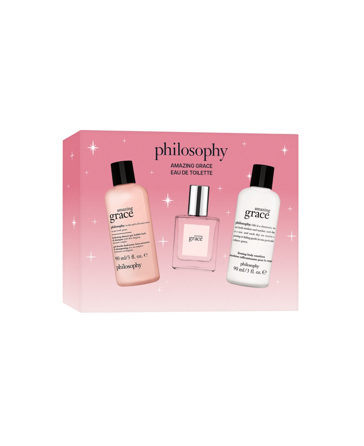 philosophy 3-Piece Mini Amazing Grace Eau de Toilette Gift Set