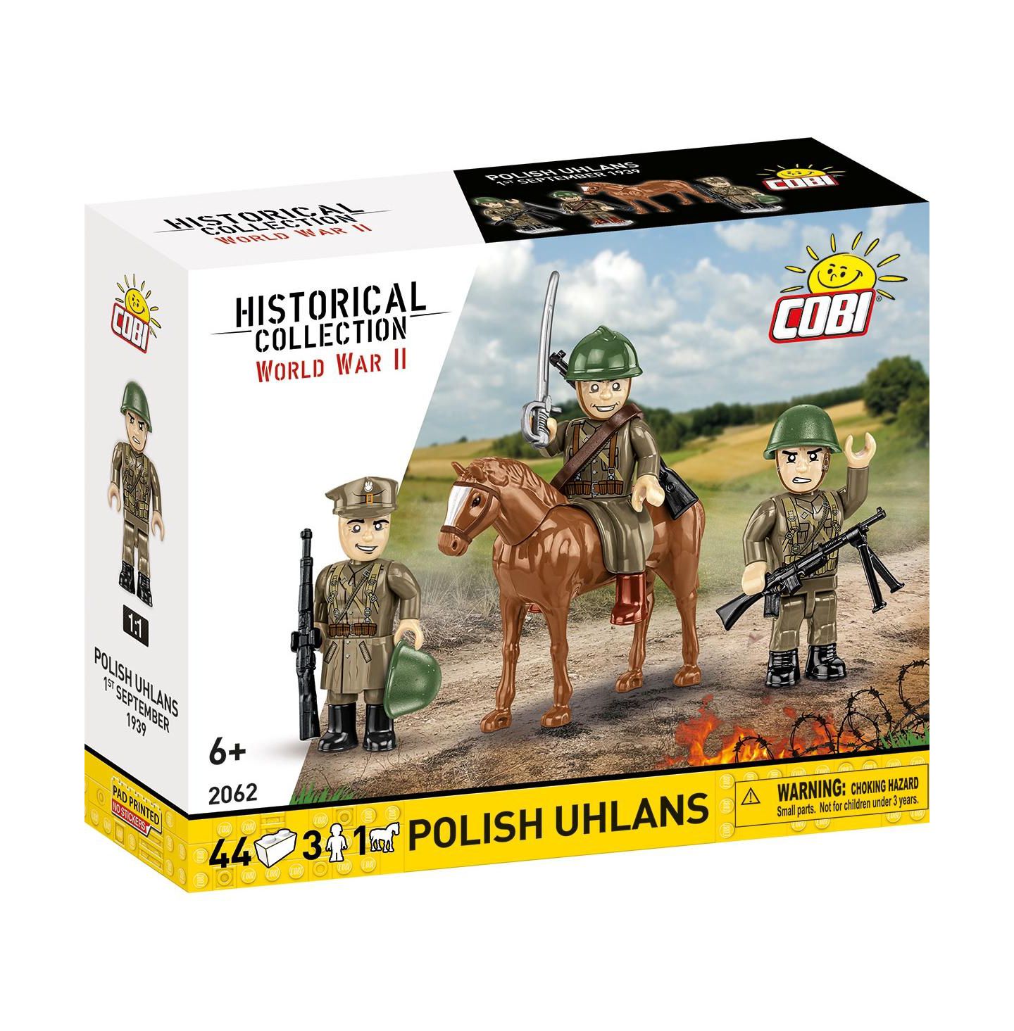 Детские конструкторы COBI Historical Collection Wwii Polish Uhlans, 44 Pieces — фото 1