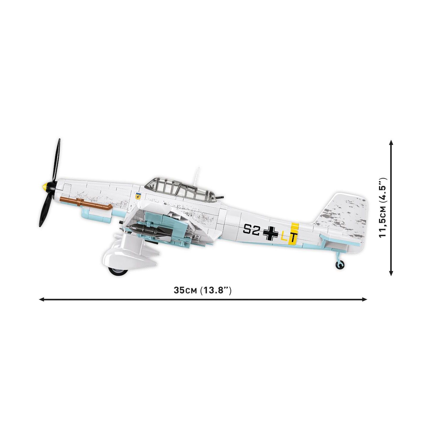 Детский конструктор COBI Historical Collection Junkers Ju 87 D-3 Stuka 556-Piece Building Set, Ages 9+ — фото 3