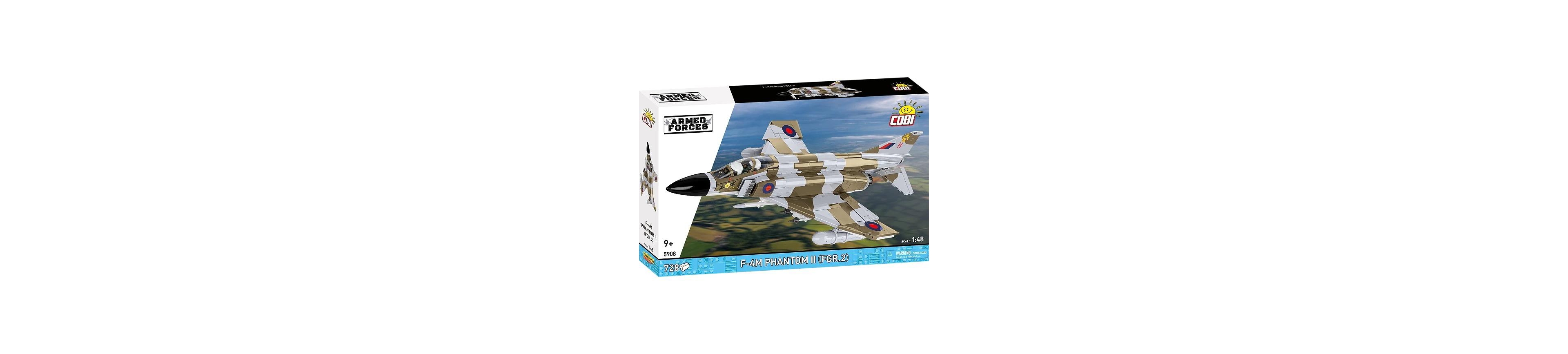 Cobi British F-4M Phantom Ii 728-Piece Building Set, Ages 8+