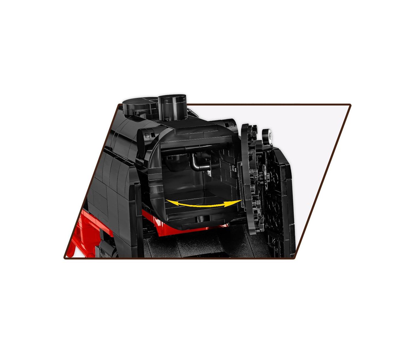 Детский конструктор COBI Historical Collection Steam Locomotive DR BR 03 and Water Crane 2721-Piece Building Set, Ages 10+ — фото 4