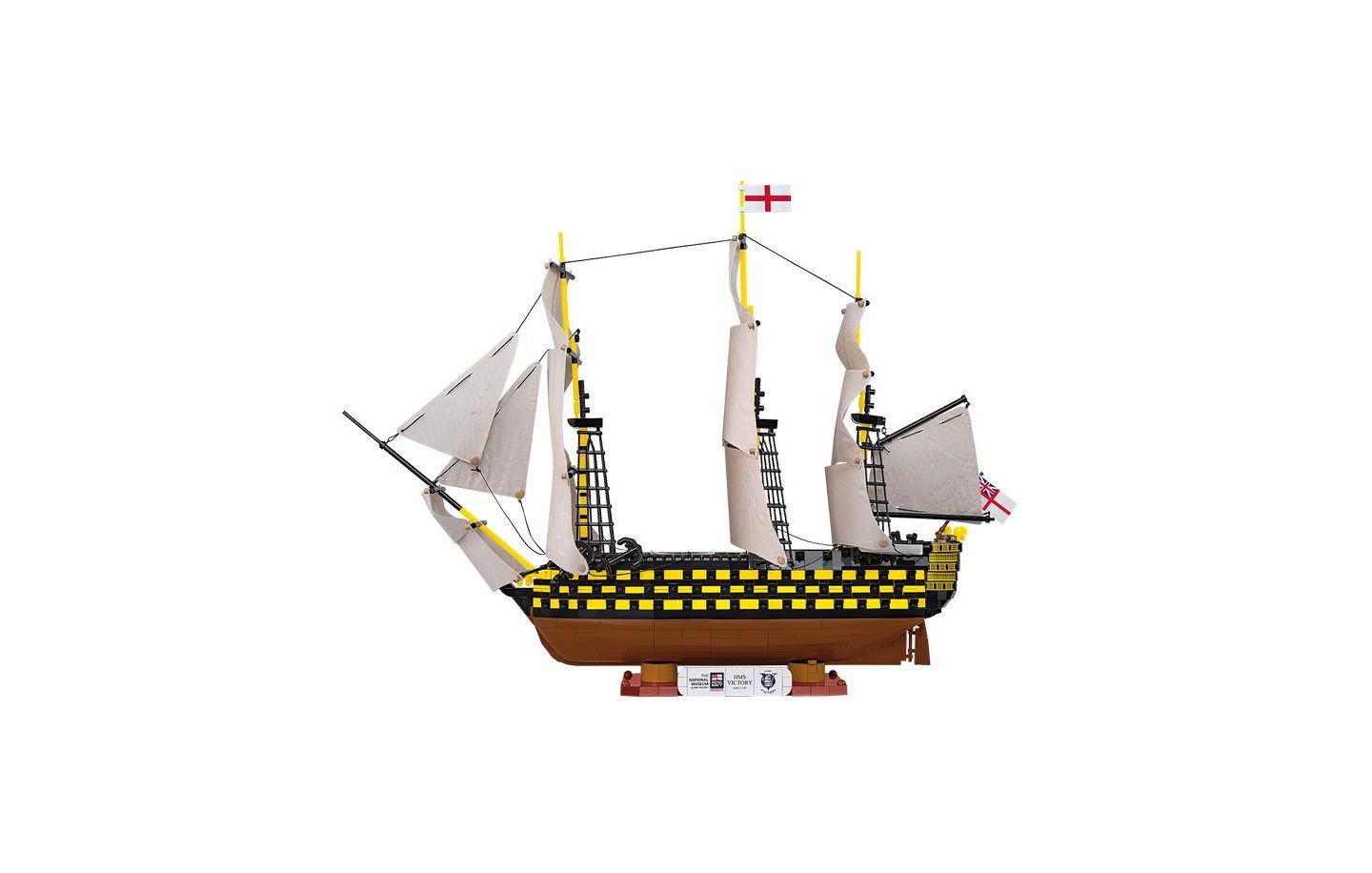 Детский конструктор COBI Historical Collection HMS Victory (Trafalgar 1805) 1:144 Scale 2,517-Piece Building Set, Ages 14+ — фото 5