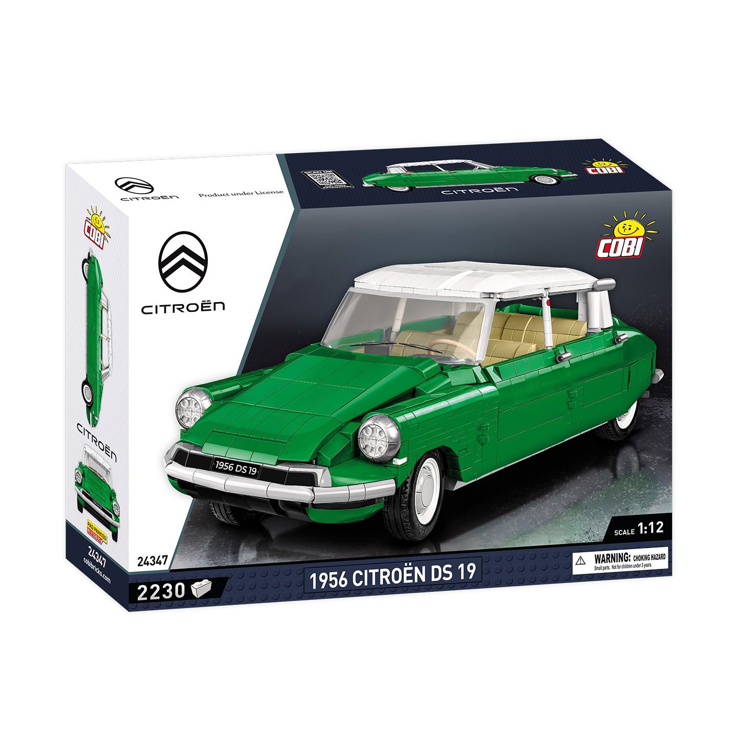 Детский конструктор COBI 1956 Citroen DS 19 2230-Piece Building Set, Ages 11+, цвет: Open Miscellaneous — фото 2