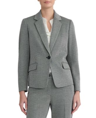 Women's Jacquard Notch-Collar Blazer